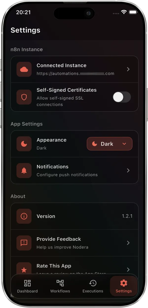 Nodera Workflow Detail